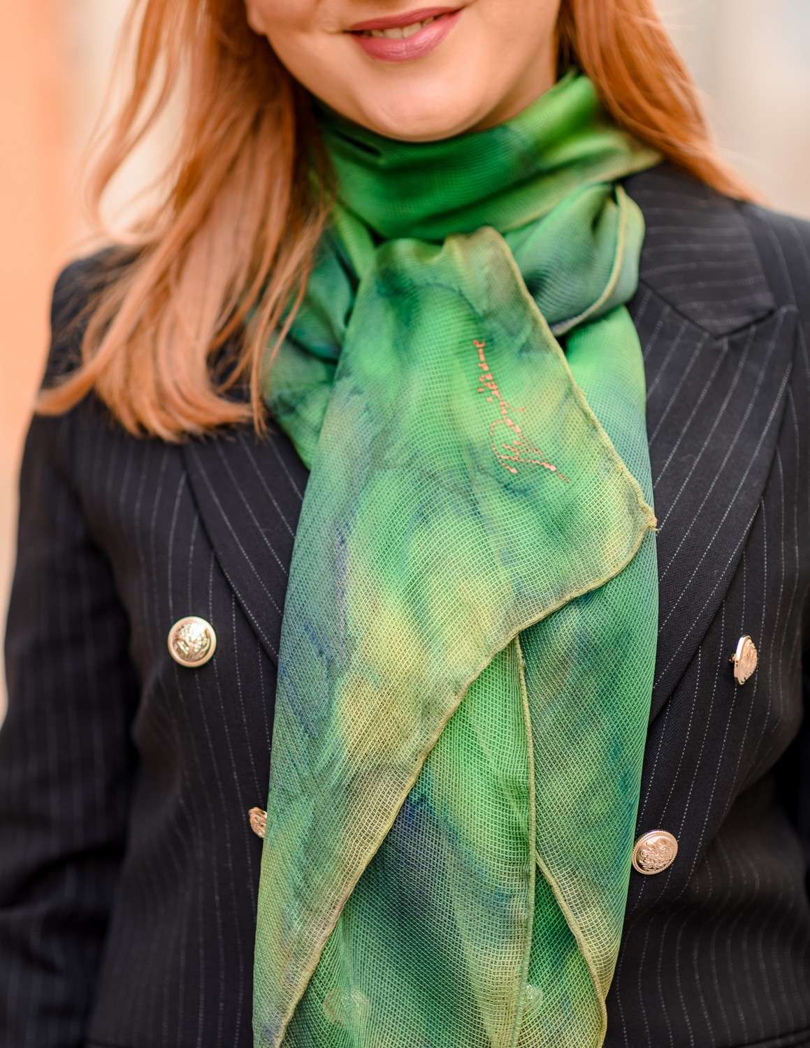 SVILENA ŠUMA <br> Unikatni Svileni Šal