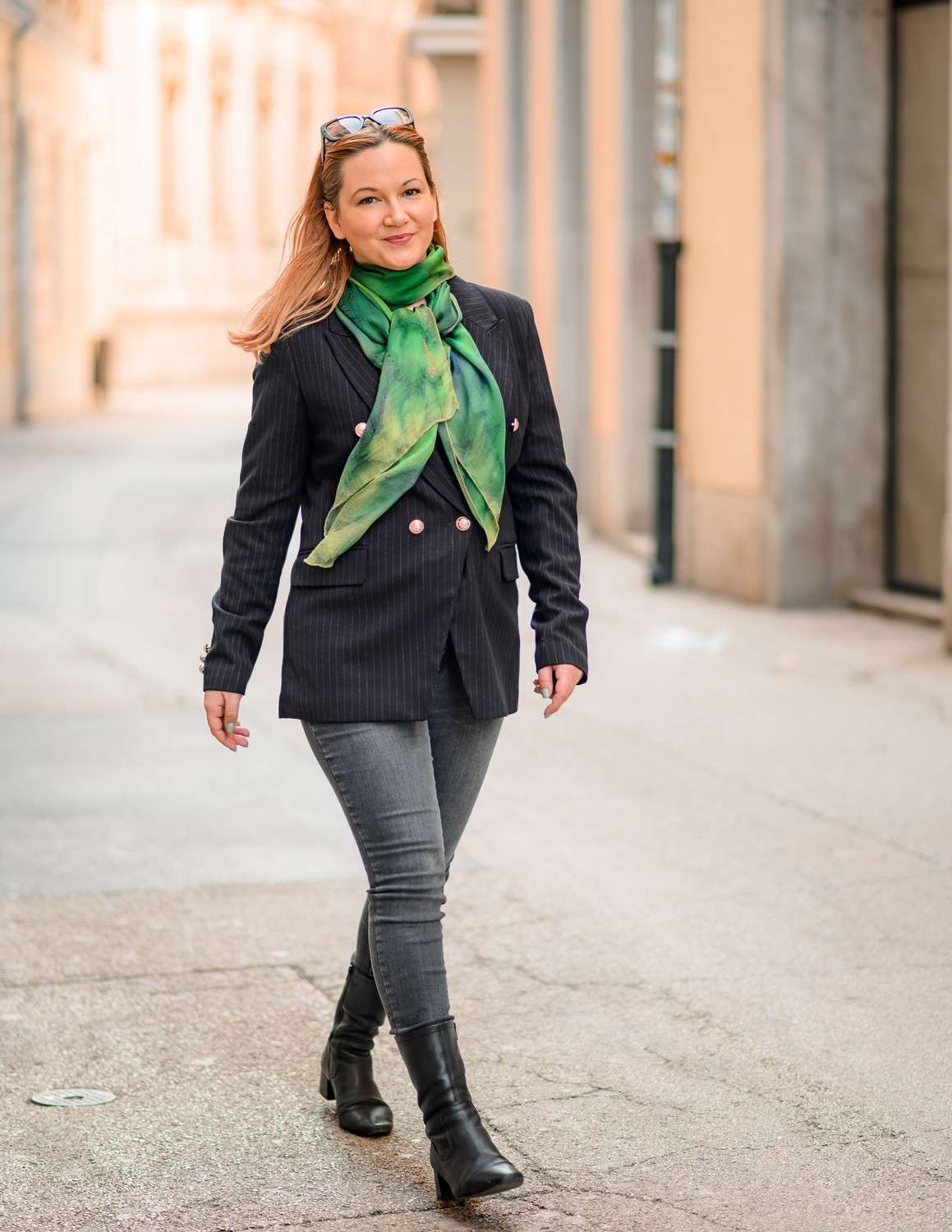 SVILENA ŠUMA <br> Unikatni Svileni Šal - Slika 2