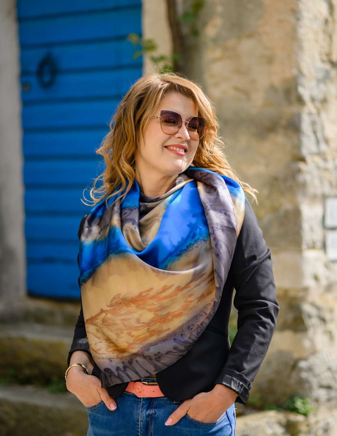 SATIN PASSION <br>  Unique Silk Shawls