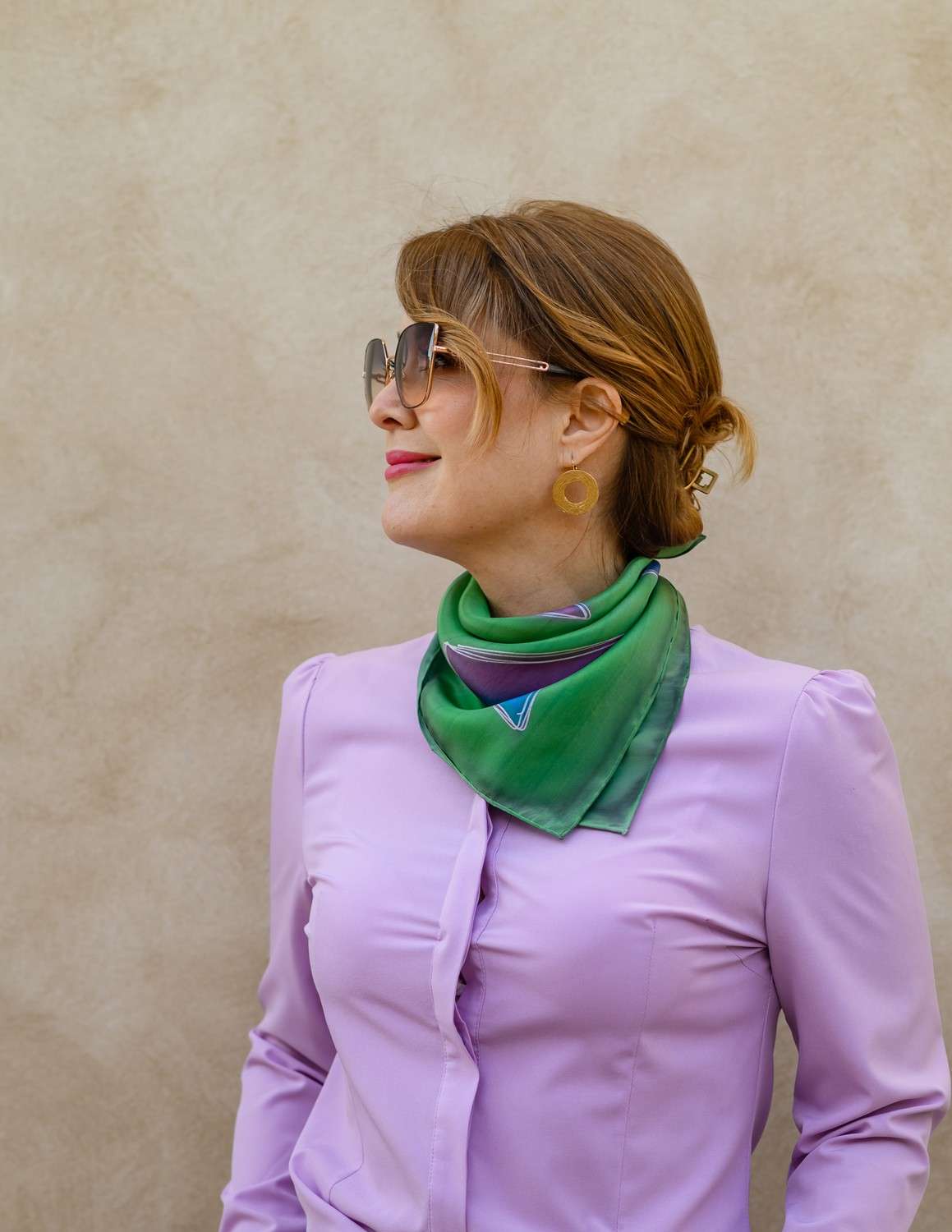 Unique Silk Shawls<br>HARMONY - Image 2