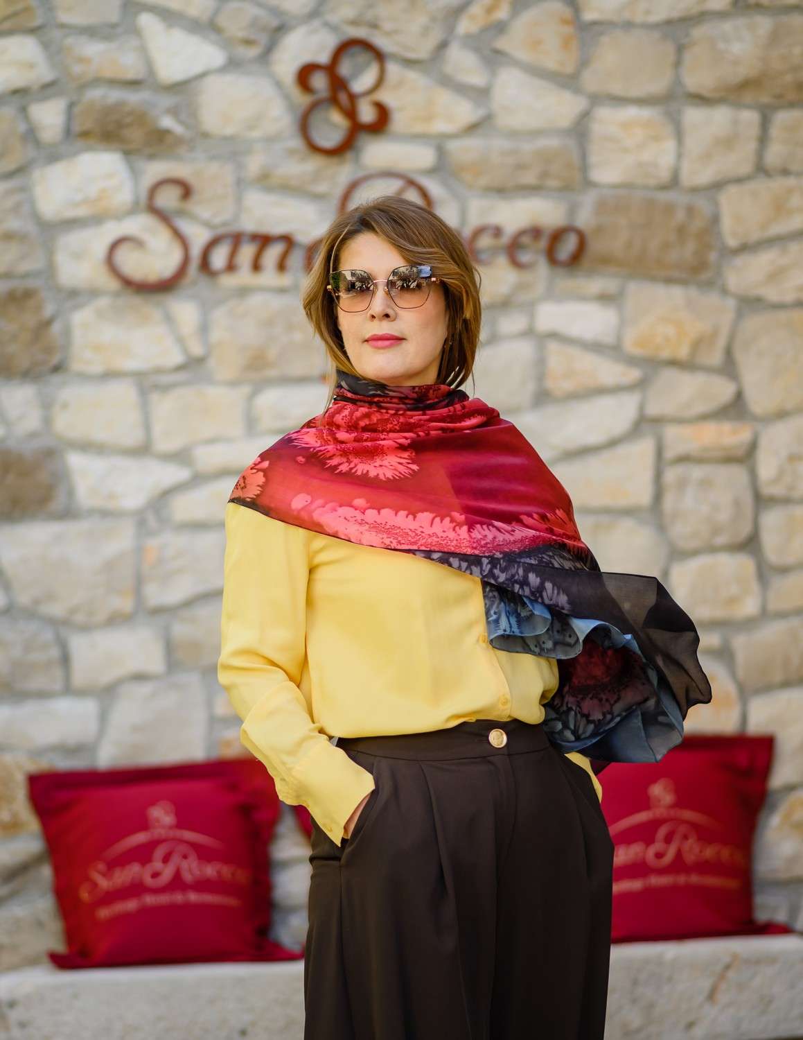 Unikatni Svileni Šal <br>MOĆ ELEGANCIJE