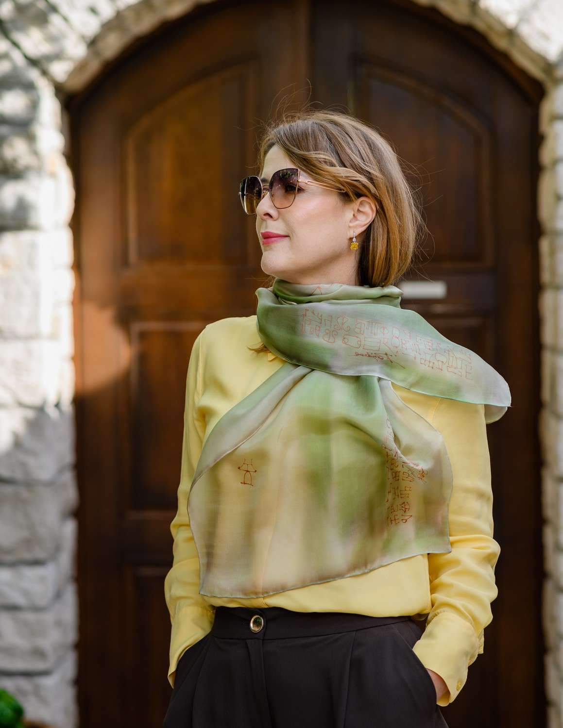 Unique Silk Scarf <br> HERITAGE